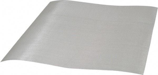 Value Collection - 43 Gage, 0.0055 Inch Wire Diameter, 50 x 50 Mesh per Linear Inch, Stainless Steel, Bolting Wire Cloth - 0.0145 Inch Opening Width, 12 Inch Wide x 12 Inch Stock Length - USA Tool & Supply