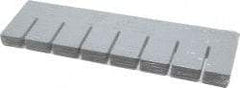 Quantum Storage - 10.9" Wide x 3-1/2" High, Gray Bin Divider - Use with DG92035 - USA Tool & Supply