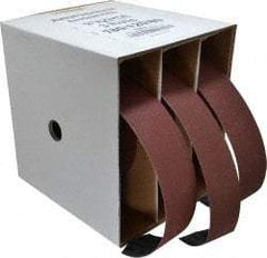 Tru-Maxx - 25 Yards x 2" 3 Piece Roll Kit - 80, 120 & 180 Grit, & Medium, Fine & Very Fine Grades - USA Tool & Supply