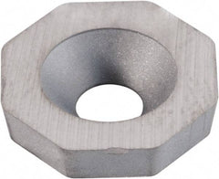 Kennametal - 4.57mm Inscribed Circle, Octagon Boring Bar Shim for Indexables - Carbide, 1/8" Thick, SM Shim Style, Neutral Cut - USA Tool & Supply