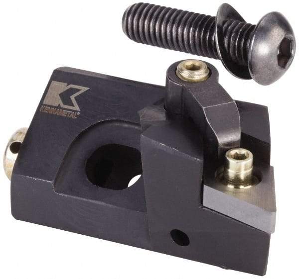 Kennametal - Series Kenloc, Left Hand, MDJN Toolholder Compatibility, DN.. Insert Compatibility, Indexable Turning Cartridge - Pin & Clamp Holding Method, 63mm OAL x 18mm OAW x 22.25mm OAH - USA Tool & Supply