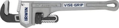 Irwin - 24" Aluminum Straight Pipe Wrench - 3" Pipe Capacity - USA Tool & Supply