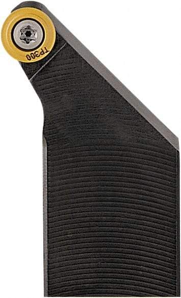 Seco - SRSC, Right Hand Cut, 32mm Shank Height x 25mm Shank Width, Neutral Rake Indexable Turning Toolholder - 170mm OAL, RCMT 1606 Insert Compatibility, Series Screw Lock - USA Tool & Supply