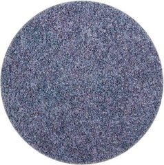 3M - 4" Disc Diam, Ceramic Quick Change Disc - Type R Attaching System, Nonwoven, Blue, Coarse Grade, 12,000 RPM - USA Tool & Supply