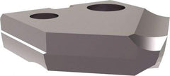 Allied Machine and Engineering - 17.5mm Diam x 1/8" Thick, Seat Code 0, 90° Included Angle Spade Drill Insert - TiAlN Coated, Cobalt, Grade Super Cobalt, Series T-A - USA Tool & Supply