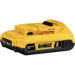 DeWALT - 20 Volt Lithium-Ion Power Tool Battery - 2 Ahr Capacity, 35 min Charge Time, Series XR - USA Tool & Supply