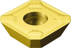 Sandvik Coromant - R24512T3 MM Grade 2040 Carbide Milling Insert - TiCN/Al2O3/TiN Finish, 5/32" Thick, 13.4mm Inscribed Circle, 1.5mm Corner Radius - USA Tool & Supply