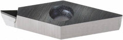 Kyocera - VBMT220.2 Grade KPD010 Polycrystalline Diamond (PCD) Turning Insert - Uncoated, 35° Diamond, 1/4" Inscr Circle, 1/8" Thick, 0.004" Corner Radius - USA Tool & Supply