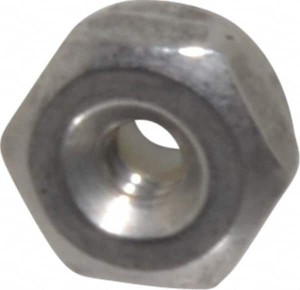 Value Collection - #2-56 UNC 18-8 Hex Lock Nut with Nylon Insert - USA Tool & Supply