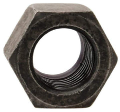 Value Collection - 3/8-24 UNF Grade 8 Hex Lock Nut with Nylon Insert - 9/16" Width Across Flats, 29/64" High, Uncoated - USA Tool & Supply