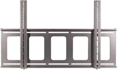Video Mount - Steel, Flat Panel Flat Mount For 42 to 70 Inch Plasma Monitor - Silver, 180 Lbs. Load Capacity, 0 to 18 Inch Vertical Opening, 0° Max Tilt Angle, Flush Wall Mount - USA Tool & Supply