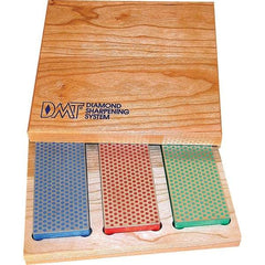 DMT - Stone Kits Abrasive Material: Diamond Grade: Extra Fine; Fine; Coarse - USA Tool & Supply