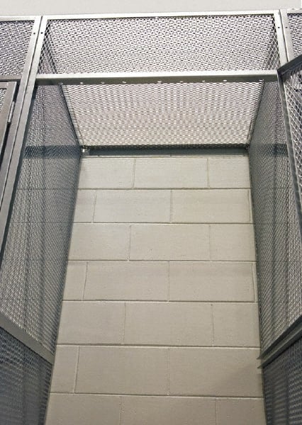 Hallowell - 36" Wide x 36" Deep, Locker UL Greenguard Gold Product Certified for Low Chemical Emissions UL.COM/GG UL 2818 - USA Tool & Supply