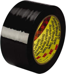 3M - 36 Yds. x 2", Black Polyethylene Film Tape - 483 Series, 5 mil Thick, 10 Lb./Inch Tensile Strength - USA Tool & Supply