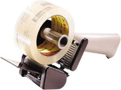 3M - 2" Wide, Pistol Grip Style, Handheld Tape Dispenser - For Use with Box Sealing Tape - USA Tool & Supply