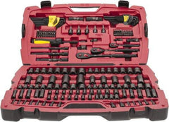 Stanley - 179 Piece Mechanic's Tool Set - Comes in Blow Mold Box - USA Tool & Supply