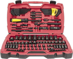 Stanley - 141 Piece Mechanic's Tool Set - Comes in Blow Mold Box - USA Tool & Supply