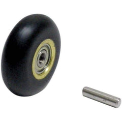 Dynabrade - 3/8" Wide Contact Arm - 12" Belt Length x 1/4" Belt Width, Round Radius, Rubber, 40" Contact Wheel Diam - USA Tool & Supply
