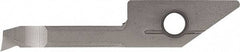 Kyocera - 2mm Min Bore Diam, 26.5mm OAL, 0.25mm Shank Diam, VNBR Indexable Boring Bar - 6mm Max Bore Depth, VNB, VNB-NB, VNBT Insert - USA Tool & Supply