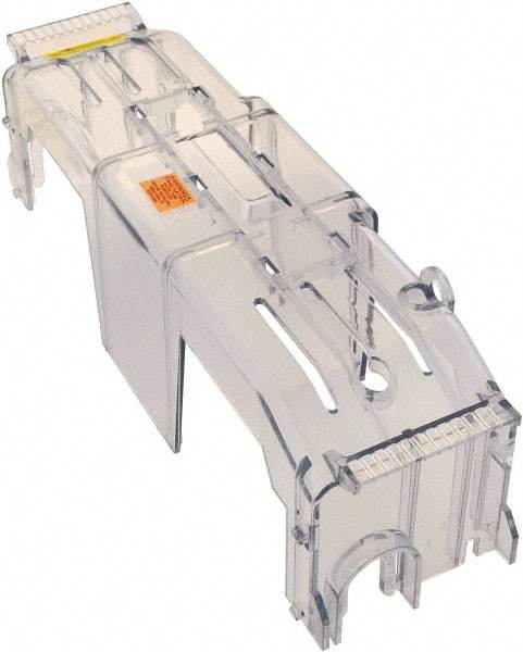 Cooper Bussmann - 1, 2 and 3 Pole Nonindicating Fuse Block Cover - For Use with 600 Volt Class H(K) 100A Modular Fuse Blocks, 600 Volt Class R 100A Modular Fuse Blocks - USA Tool & Supply