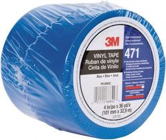 3M - 4" x 108' Vinyl Floor & Egress Tape - USA Tool & Supply
