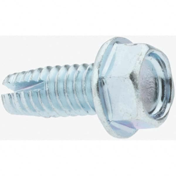 Value Collection - #12-24 UNC 1/2" Length Under Hex Thread Cutting Screw - USA Tool & Supply