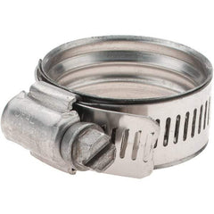 IDEAL TRIDON - SAE Size 19, 27 to 35mm Diam, 360 ° Stainless Steel Worm Drive Clamp - USA Tool & Supply