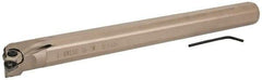Iscar - 1.18" Min Bore Diam, 12" OAL, 1" Shank Diam, MWLN Indexable Boring Bar - 1.38" Max Bore Depth, Pin & Clamp Holding Method - USA Tool & Supply