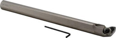 Iscar - 1.22" Min Bore Diam, 12" OAL, 1" Shank Diam, A-MWLN Indexable Boring Bar - 1.38" Max Bore Depth, WNM.. 43.. Insert, Wedge Holding Method - USA Tool & Supply