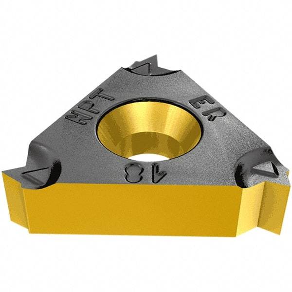 Iscar - ADKR1505 HM Grade IC28 Carbide Milling Insert - Uncoated, 0.2362" Thick, 0.8mm Corner Radius - USA Tool & Supply