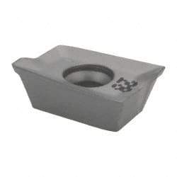 Iscar - ADKR150504 HM Grade IC28 Carbide Milling Insert - Uncoated, 0.2217" Thick, 0.4mm Corner Radius - USA Tool & Supply