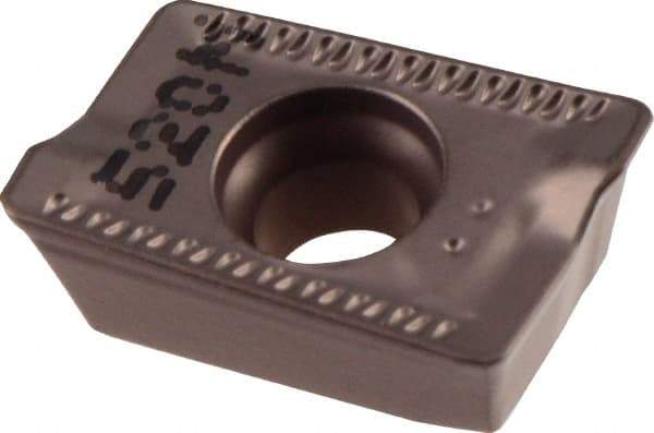 Iscar - ADKT1505 76 Grade IC520M Carbide Milling Insert - TiCN Finish, 0.2217" Thick, 1mm Corner Radius - USA Tool & Supply