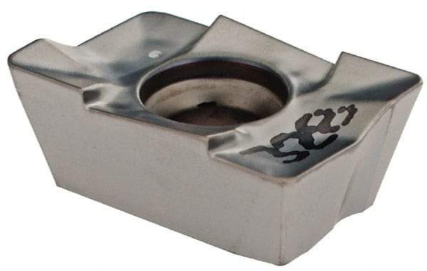Iscar - ADMT1505 HS Grade IC328 Carbide Milling Insert - TiCN Finish, 0.222" Thick, 0.8mm Corner Radius - USA Tool & Supply