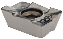 Iscar - ADMT1505 HS Grade IC328 Carbide Milling Insert - TiCN Finish, 0.222" Thick, 0.8mm Corner Radius - USA Tool & Supply
