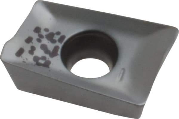 Iscar - APKR1003 HM Grade IC328 Carbide Milling Insert - TiCN Finish, 0.148" Thick, 0.5mm Corner Radius - USA Tool & Supply