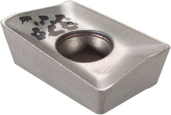 Iscar - APKT1003 HM Grade IC328 Carbide Milling Insert - TiCN Finish, 0.1398" Thick, 0.5mm Corner Radius - USA Tool & Supply