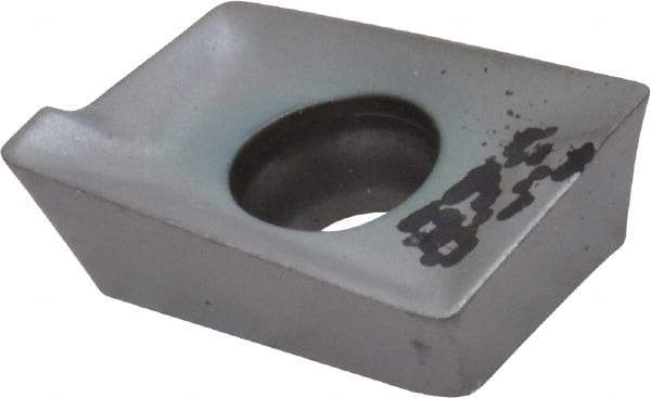 Iscar - APKT1003 RM Grade IC328 Carbide Milling Insert - TiCN Finish, 0.1366" Thick, 0.5mm Corner Radius - USA Tool & Supply