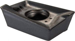 Iscar - APKT1003 RM Grade IC910 Carbide Milling Insert - AlTiN Finish, 0.1366" Thick, 0.5mm Corner Radius - USA Tool & Supply