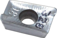 Iscar - APKT100308 RM Grade IC328 Carbide Milling Insert - TiCN Finish, 0.1366" Thick, 0.8mm Corner Radius - USA Tool & Supply