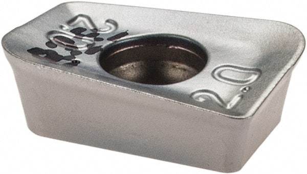 Iscar - APKT100320 RM Grade IC328 Carbide Milling Insert - TiCN Finish, 0.1366" Thick, 2mm Corner Radius - USA Tool & Supply