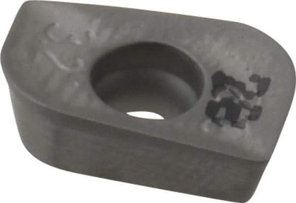 Iscar - APKT100332 RM Grade IC28 Carbide Milling Insert - Uncoated, 0.1366" Thick, 3.2mm Corner Radius - USA Tool & Supply
