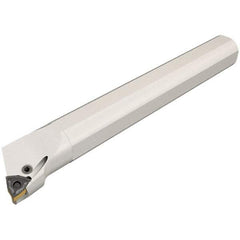 Iscar - 25mm Min Bore Diam, 180mm OAL, 20mm Shank Diam, A-PWLN Indexable Boring Bar - 36mm Max Bore Depth, WNM.. 06T3.. Insert, Lever Holding Method - USA Tool & Supply