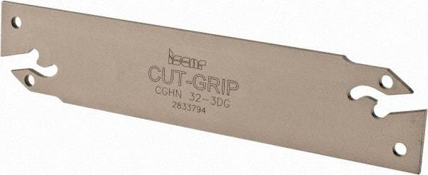 Iscar - 2.8 to 4mm Groove Width, 50mm Max Depth of Cut, Neutral Cut, CGHN Indexable Grooving Blade - Multiple Insert Styles, Series Cut Grip - USA Tool & Supply