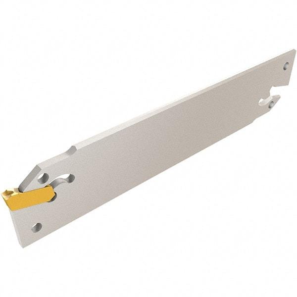Iscar - 3.5 to 5mm Groove Width, 50mm Max Depth of Cut, Neutral Cut, CGHN Indexable Grooving Blade - Multiple Insert Styles, Series Cut Grip - USA Tool & Supply