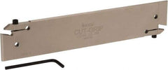 Iscar - 2.0709" Blade Height, 0.2913" Blade Width, 10.2362" OAL, Neutral Cut, Single End Indexable Cut-Off Blade - CGHN Blade - USA Tool & Supply