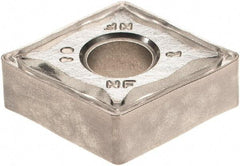 Iscar - CNMG432 NF Grade IC20N Carbide Turning Insert - Uncoated, 80° Diamond, 1/2" Inscr Circle, 3/16" Thick, 1/32" Corner Radius - USA Tool & Supply