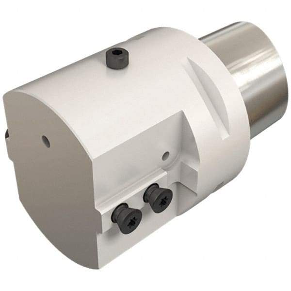 Iscar - 60mm Head Length, Modular Grooving Blade Holder Head - System Size C4, Through Coolant, Series CAMFIX, ExchangeableHeads - USA Tool & Supply