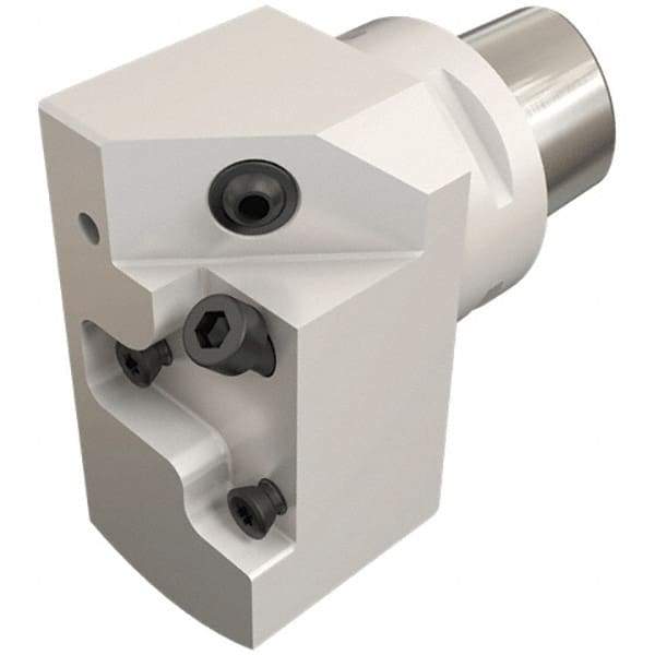 Iscar - GDM.., GI.. Insert, 75mm Head Length, Modular Grooving Blade Holder Head - Right Hand Cut, System Size C6, Through Coolant, Series CAMFIX, ExchangeableHeads - USA Tool & Supply