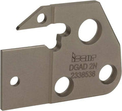 Iscar - 1.9 to 2.5mm Groove Width, Neutral Cut, DGAD Indexable Grooving Blade - DGN.., DGN R/L.., HGN.., HGR/L.., GRIP.. Insert Style, Series Do Grip - USA Tool & Supply
