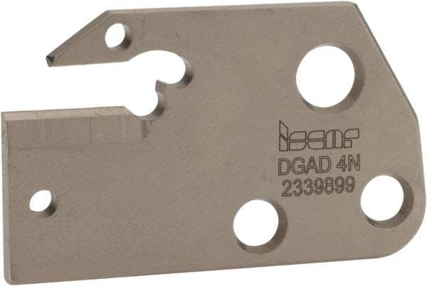 Iscar - 4" Groove Width, Right Hand Cut, Indexable Grooving Blade - DGN.., DGN R/L.., HGN.., HGR/L.., GRIP.. Insert Style, Series Do Grip - USA Tool & Supply